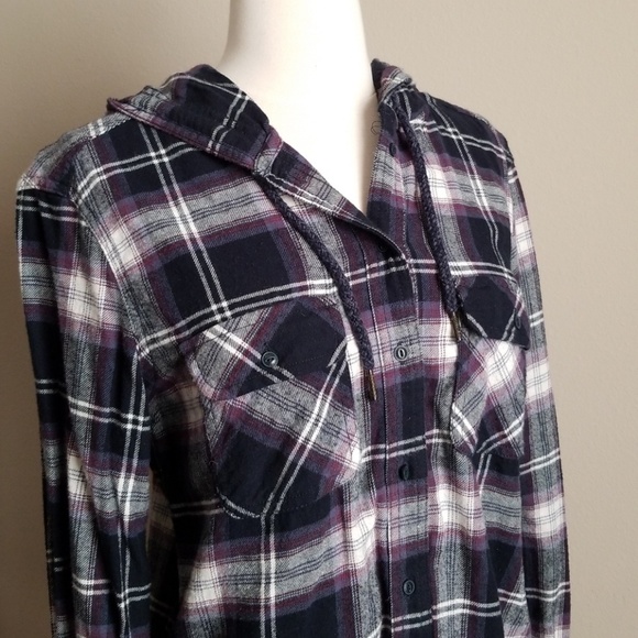 Hooded Flannel shirt Garage XS - Picture 6 of 7
